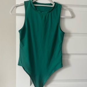 Green bodysuit